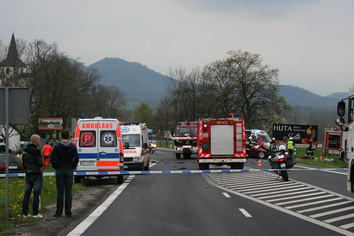 Straszny wypadek na krajowej "3" koło Janowic nj24.pl