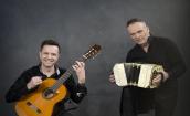 Koncert duetu Tango-Paris w pałacu w Staniszowie