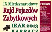 IX MIĘDZYNARODOWY RAJD POJAZDÓW ZABYTKOWYCH