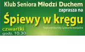 Śpiewy w kręgu w kubie Seniora w Cieplicach