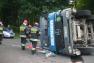 Siedlęcin – Jeżów: Kierowca nie opanował 40-tonowej betoniarki 