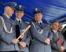 Drewniane pałki i życzenia dla lwóweckich policjantów