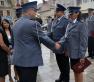 Drewniane pałki i życzenia dla lwóweckich policjantów