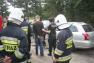 Wypadek w Jakuszycach, poważnie ranni celnicy w szpitalu