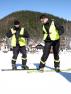 Policjanci na nartach przypilnują porządku