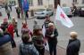 Protest pod kamiennogórskim Ratuszem