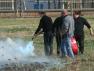 Pracownicy „plastików” sami ugasili pożar łąki