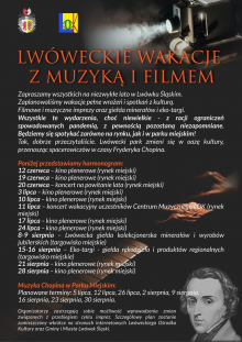 Wakacje z filmem i muzyką w Lwówku Śląskim