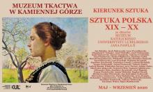 „Kierunek Sztuka. Sztuka polska XIX-XX”- wystawa w Muzeum Tkactwa w Kamiennej Górze