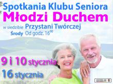 Styczniowe spotkania dla seniorów w Przystani Twórczej