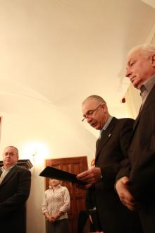 Burmistrz Kowar ślubował w sali ślubów