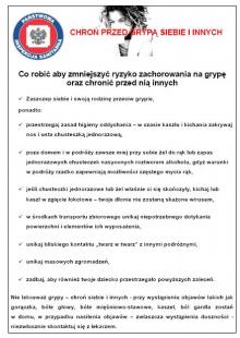 Chroń się przed grypą