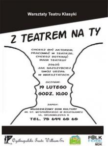 Warsztaty „Z teatrem na ty”