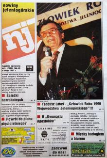 Tadeusz Latoś Człowiekiem Roku 1996 Województwa Jeleniogórskiego