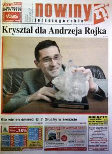 Kryształ dla Andrzeja Rojka