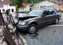 Pijany kierowca omal nie wjechał do pizzerii