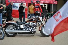 Harleye błyszczały pod Śnieżką