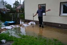 Woda zalała kilkadziesiąt domów w regionie lwóweckim