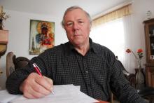 - Według mnie, biegła dobrze przeliczyła należną mi emeryturę, ale sąd tego nie uwzględnił – mówi S. Paryga. Fot. GOK