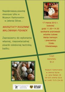 Malowanie jaj już w sobotę