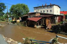 Powódź w Maciejowej. Prognozy nadal groźne