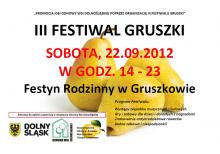 Festiwal gruszki w Gruszkowie