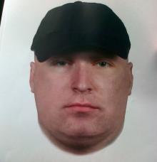 Prawdopodobnie tak wyglądał jeden z bandytów. Fot. KMP