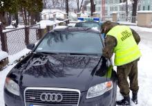 Odzyskali audi skradzione kilka lat temu