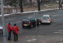 Kolizja w Cieplicach