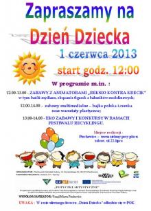 Zabawa na dzień dziecka