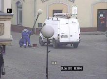 Latarnię zabezpieczyli pracownicy pogotowia energetycznego.