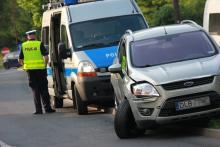 Wypadek na Mickiewicza. Policja ustala, kto zawinił