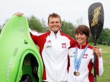 Zofia Tuła na podium mistrzostw Europy