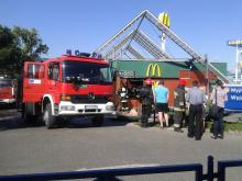 Pożar w restauracji McDonald's