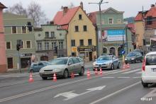 Potrącenie pieszej w centrum miasta