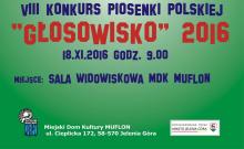Konkurs Piosenki Polskiej w MDK „Muflon”
