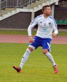 Michał Piechuta zdobył jedynego gola dla Karkonoszy w Chocianowie