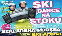 Ski dance na stoku