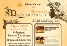 Festiwal Smaków Liczyrzepy już wkrótce