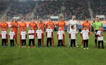 Chojnik zapewnił dziecięcą eskortę na meczu Ekstraklasy
