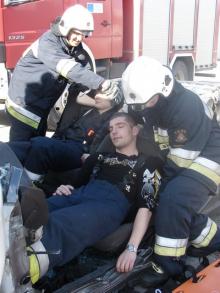 Strażacy uczyli ochotników, jak ratować życie