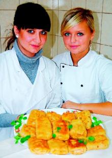 Białoruskie blińczyki z warzywami