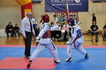 Kamil Serafin w finale MP w taekwondo