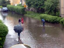 Na Wyczółkowskiego znowu jezioro