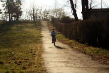 Nowy Park Wzgórze Kościuszki jesienią 2011