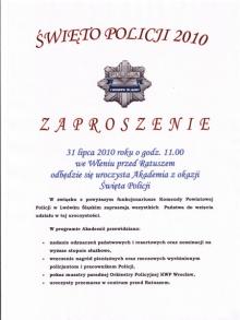 Sobotnie święto lwóweckiej policji we Wleniu