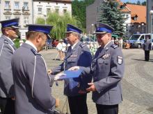 Policjanci lwóweckiej komendy świętowali we Wleniu