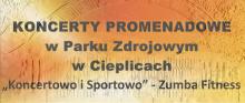 Zumba w  parku w Cieplicach