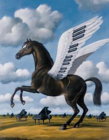 Rafał Olbiński, Forgotten Memories, 2003, wł. prywatna. Fot. W. Miatkowski