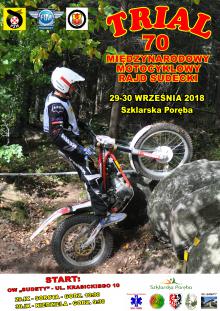 70. Motocyklowy  Międzynarodowy Rajd Sudecki Trial 2018